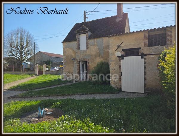 Ajustement du prix . Propriete 1 h Paris train, à vendre Longère 7 pièces 2 Doubles garages , dépendance, FERRIERES (45),calme et proximité Gare Paris