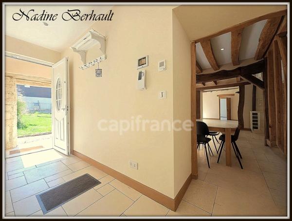 Ajustement du prix . Propriete 1 h Paris train, à vendre Longère 7 pièces 2 Doubles garages , dépendance, FERRIERES (45),calme et proximité Gare Paris