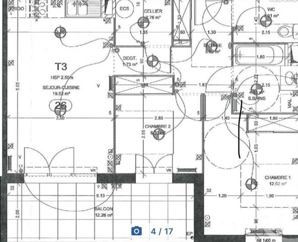 Appartement T3 - 58m2 - Ondres