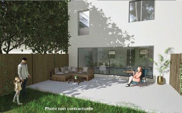 Maison d'architecte brut de béton à Bouffémont - 114 m² habitables