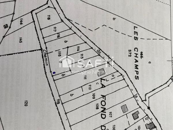 terrein avec très belle vue