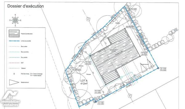 Maison à TREBEURDEN PLAIN-PIED - 3 CH - 300 m de la mer - lot A