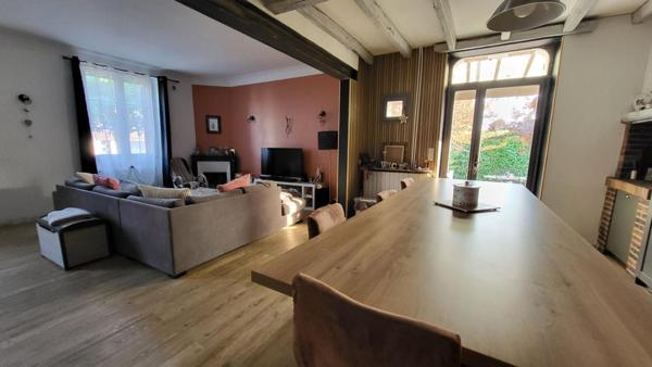 24400 Mussidan Maison style arcachonnaise  en pierres rénovée 123 m² et parcelle 1452 m2