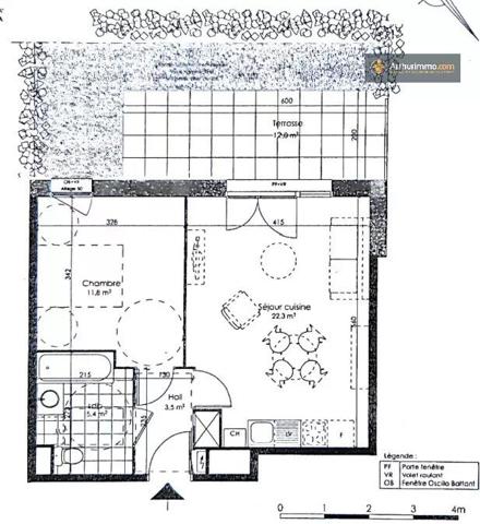 Vente Appartement 2 pièces 42 m2 à Croix
