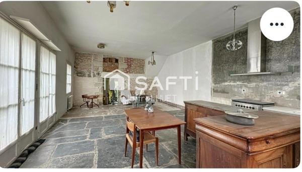 Maison 132 m² – 3 chambres – Jardin 800 m²