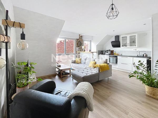 Appartement T2 58m² calme et lumineux à vendre à Angers