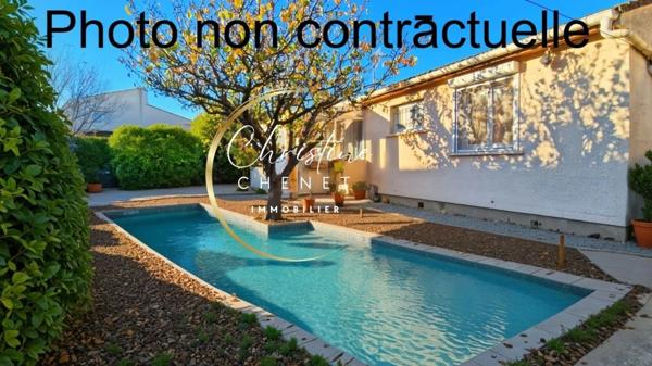 🏡 EXCLUSIVITÉ – Charmante maison de plain-pied 3 chambres avec beau terrain arboré !