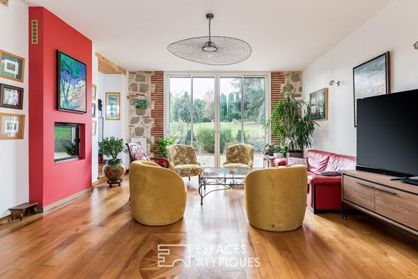 Maison de maître et son écrin de 7000 m² avec piscine