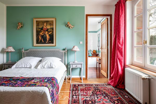 Maison de maître et son écrin de 7000 m² avec piscine