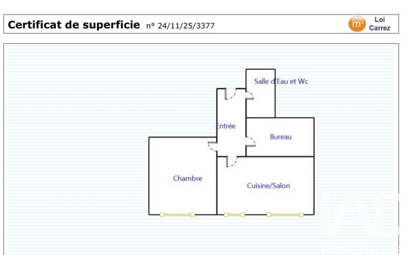 Appartement à vendre 3 pièces 42 m² Pantin