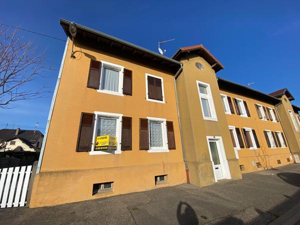 Appartement Cernay 3 pièce(s) 70.93 m² + petite cave et jardin en commun
