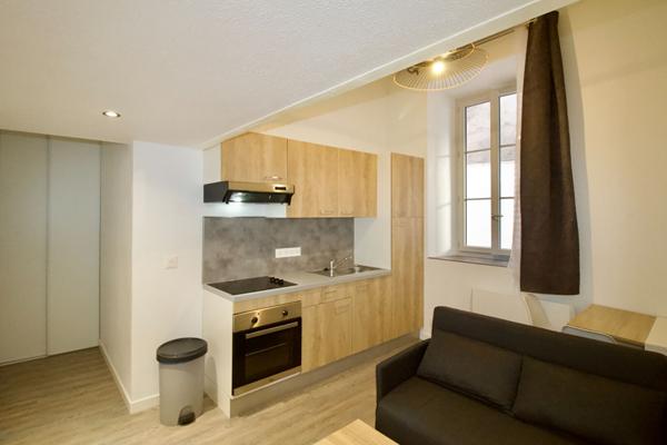 Location appartement Gap - 1 pièce(s) - 19 m² - 470 €/mois