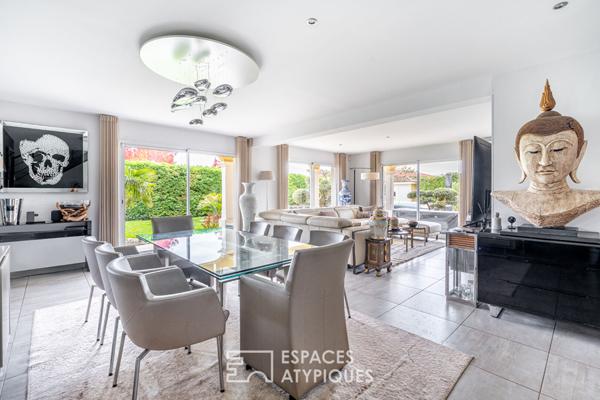 Villa au calme avec piscine sur les hauteurs de Saint-Bonnet-de-Mûre