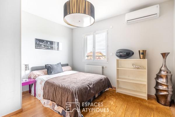 Villa au calme avec piscine sur les hauteurs de Saint-Bonnet-de-Mûre