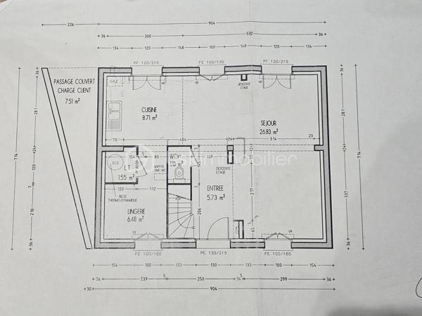 Maison de 100 m²