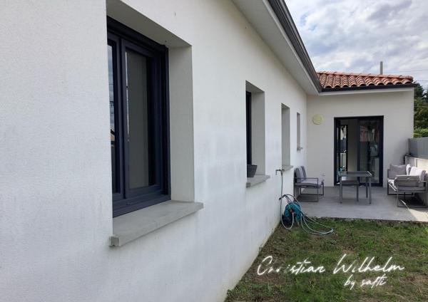 Muret hyper centre maison de PLAIN-PIED de 97 m2