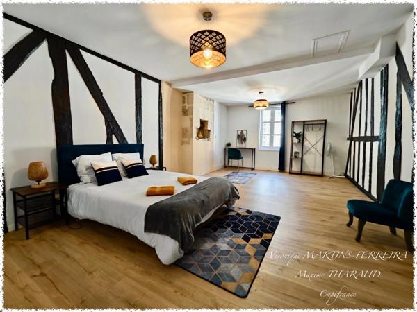 🏰 Appartement d’Exception de 143 m² – Demeure Historique de 1488 – Quartier Saint-Sulpice, Bourges 🏰