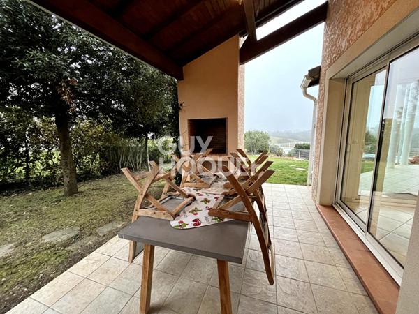 BOULOC - Jolie Maison T5 meublée avec piscine de 160 m2