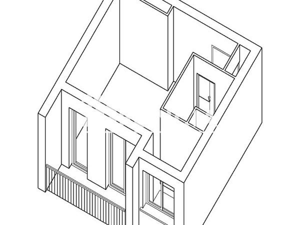 Location Studio 21.7 m² - 22 RUE SCHLUMBERGER Mulhouse 68200