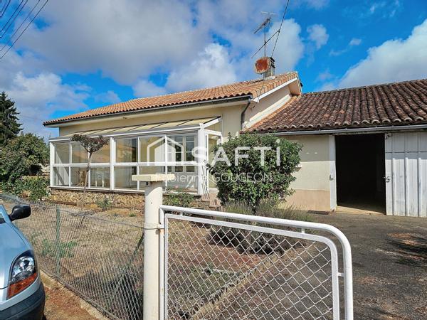 EXCLUSIVITÉ – Maison de plain-pied à Montbron (16220)