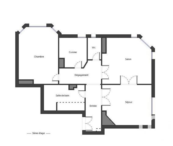 Apartment for sale 3 rooms 60 m² Sevran