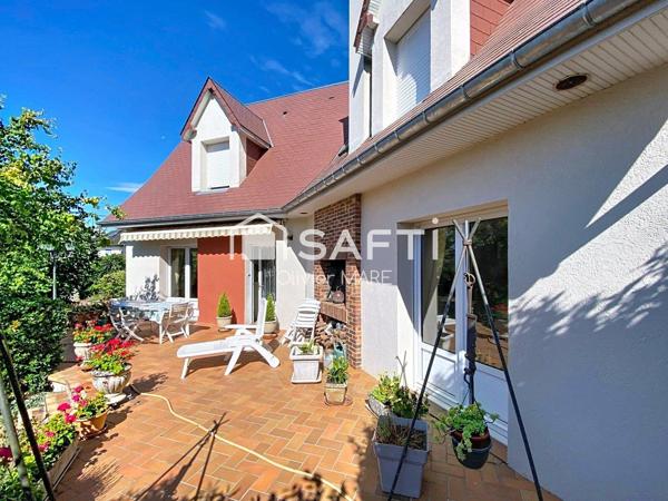 Pavillon 136 m², 5 chs, terrain de 1271 m², Flers