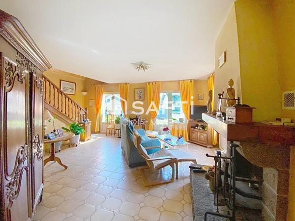 Pavillon 136 m², 5 chs, terrain de 1271 m², Flers