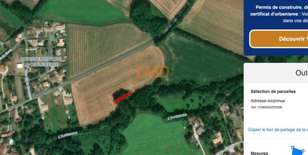 Bois & taillis – Environ 1 hectare – Prignac