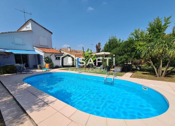Maison 5p piscine grand jardin secteur Robert Boulin