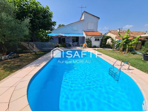 Maison 5p piscine grand jardin secteur Robert Boulin