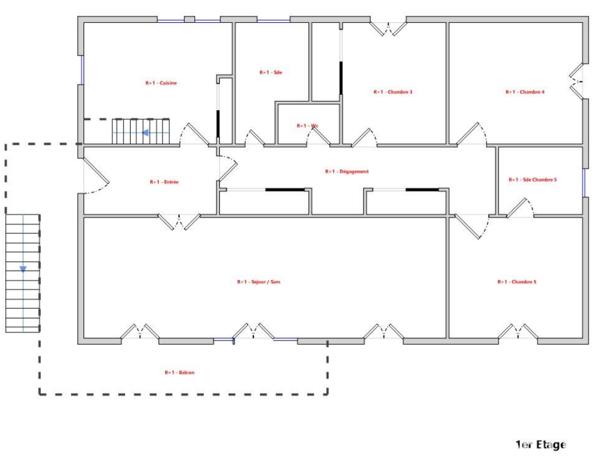 Maison à vendre 6 pièces 166,07 m² Verniolle