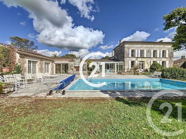 Maison à vendre  8 pièces - 259,50 m 2   BOUTIERS ST TROJAN  - 16