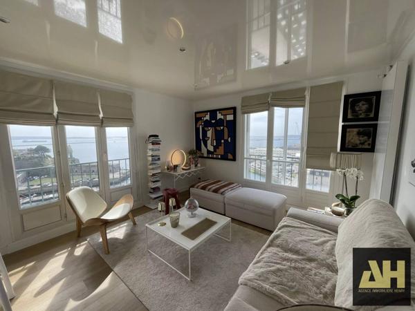 BREST - VUE MER EXCEPTIONNELLE - APPARTEMENT DE 56 M² MEUBLE - ASCENSEUR
