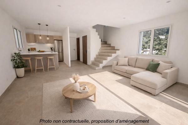 Villa neuve individuelle 4 pièces 122M2 Tourrette Levens, vue dégagée