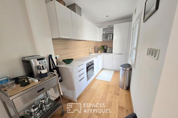 Appartement de charme avec terrasse à Fondaudège