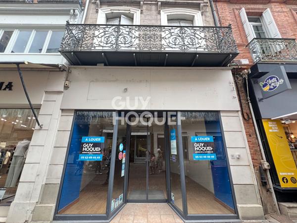 Local commercial premium - rue Mariès - ALBI (bail tous commerces)