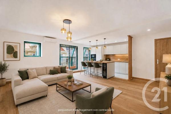 Appartement F4 à vendre  4 pièces - 90,14 m 2   NICE  - 06