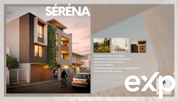 SAINT-DENIS / APPARTEMENT T2 NEUF / STANDING