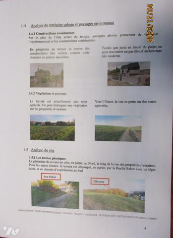 THUGNY  TRUGNY, une parcelle de terrain à bâtir.