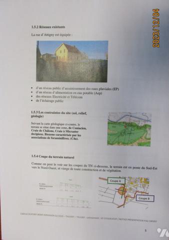 THUGNY  TRUGNY, une parcelle de terrain à bâtir.