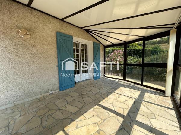 Le calme de la campagne, à deux pas de Montauban. Maison d'environ 118 m2 avec plus d'1 hectares de terrain.