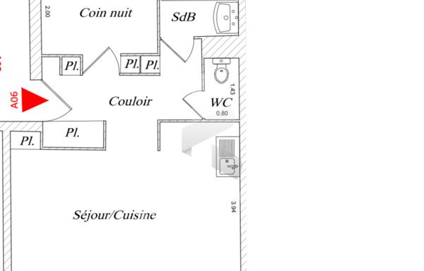 Appartement de 36 m²