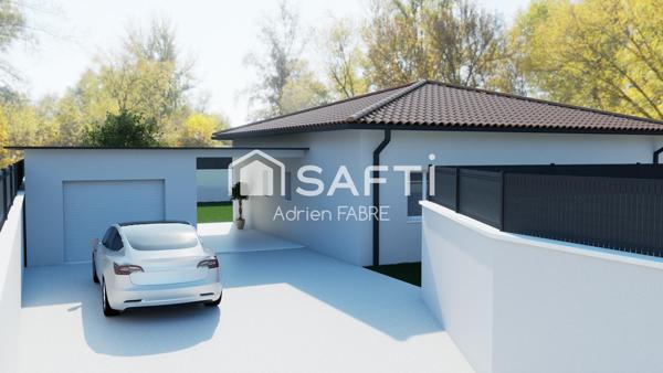 Maison neuve – 91 m² – VEFA livrée clé en main – Giroussens (81)