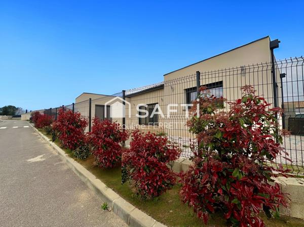 VILLA T4 114m2, 3 FACES, PLAIN PIED AVEC JARDIN 367m2 et GARAGE