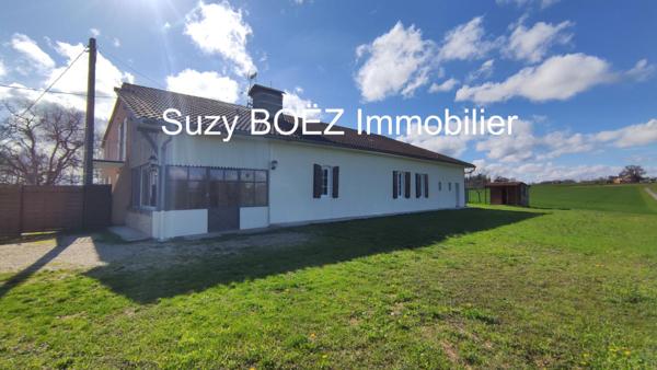 Propriété avec 3 logements, 2 séchoirs à tabac et puits