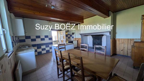 Propriété avec 3 logements, 2 séchoirs à tabac et puits