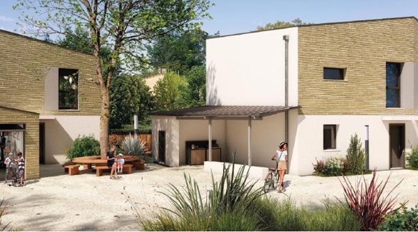 Maison T4 - 88.73 m² - Terrasse, jardin et stationnements