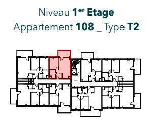 Appartement à vendre 2 pièces 44 m² Aumetz