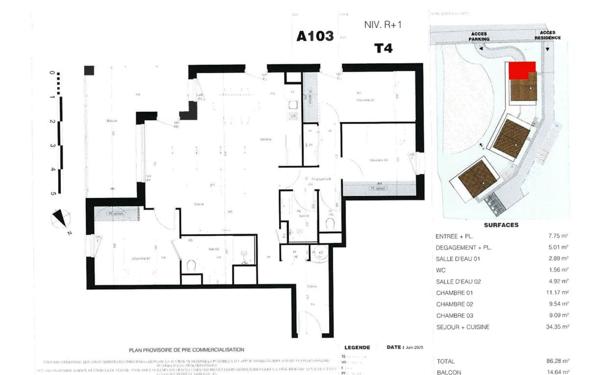 Appartement à vendre    4 pièces •  Gap