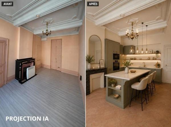 Appartement centre-ville 124 m² avec terrasse privative